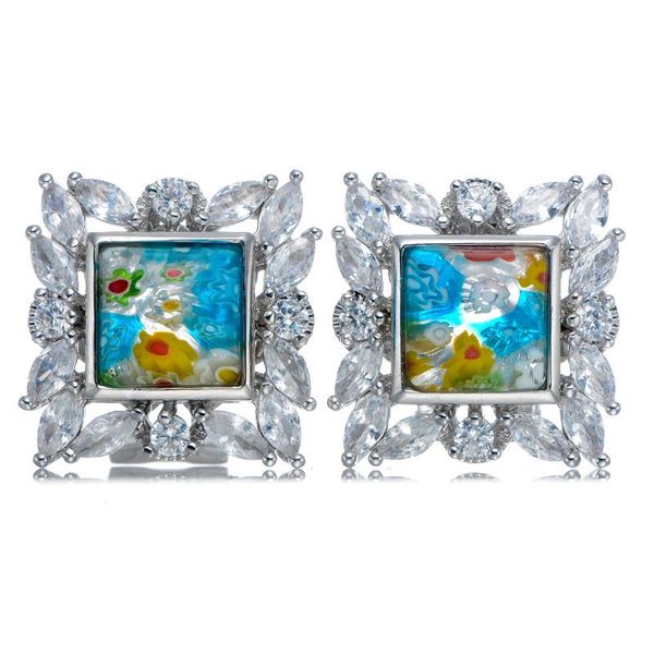 stud riverstone lady murano glass handmade millefiori earring rhodium plated multicolor cluster flower vintage 2021, Golden;silver
stud riverstone lady murano glass handmade millefiori earring rhodium plated multicolor cluster flower vintage 2021, Golden;silver