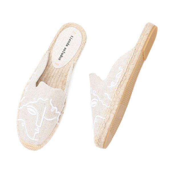 slippers tienda soludos espadrilles for flat 2021 real special offer summer rubber print woman shoes mules pantufa, Black
slippers tienda soludos espadrilles for flat 2021 real special offer summer rubber print woman shoes mules pantufa, Black