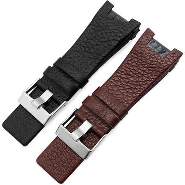 watch bands merjust men's watchband 32mm concave interface black brown leather strap for dz dz1216 dz1273 dz4246 send with tool
watch bands merjust men's watchband 32mm concave interface black brown leather strap for dz dz1216 dz1273 dz4246 send with tool