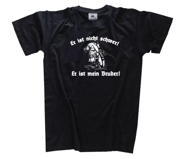 he is not heavy he is my brother soldier bundeswehr bw army t-shirt s-3xl, White;black
he is not heavy he is my brother soldier bundeswehr bw army t-shirt s-3xl, White;black
