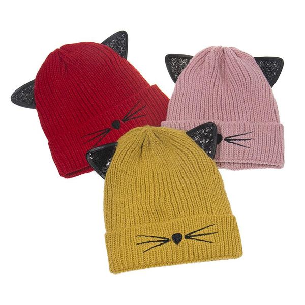 beanie/skull caps kawaii rhinestone cat ear hat women winter cap knitted acrylic solid beanie female casual crochet warm s outdoor skullcap, Blue;gray
beanie/skull caps kawaii rhinestone cat ear hat women winter cap knitted acrylic solid beanie female casual crochet warm s outdoor skullcap, Blue;gray
