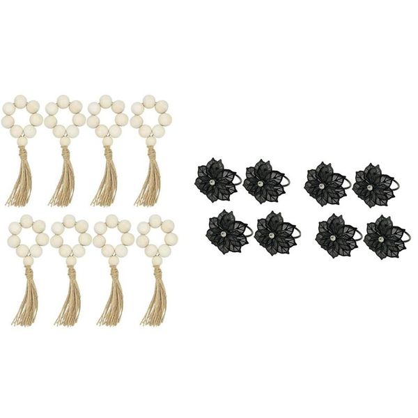 16pcs napkin rings holder dinner wedding towel ring for table decorations, wedding, etc, 8pcs wood color & black
16pcs napkin rings holder dinner wedding towel ring for table decorations, wedding, etc, 8pcs wood color & black