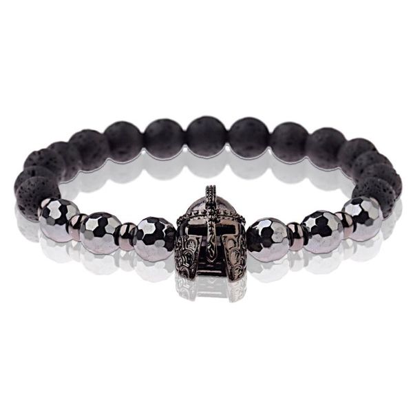 beaded, strands duovei plated roman spartan warrior helmet lava hematite beaded bracelet for men 8mm natural energy stone beads stretch, Black
beaded, strands duovei plated roman spartan warrior helmet lava hematite beaded bracelet for men 8mm natural energy stone beads stretch, Black