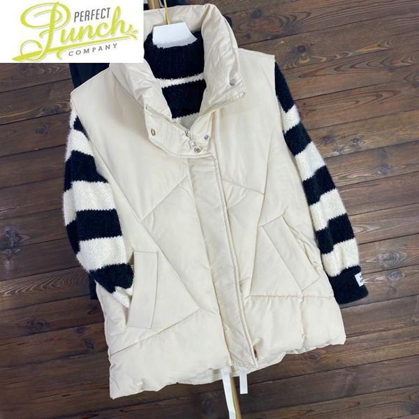 women's vests cotton ves down women vest korean style autumn stand collar female jackets woman outwear chalecos para mujer wpy1073, Black;white
women's vests cotton ves down women vest korean style autumn stand collar female jackets woman outwear chalecos para mujer wpy1073, Black;white
