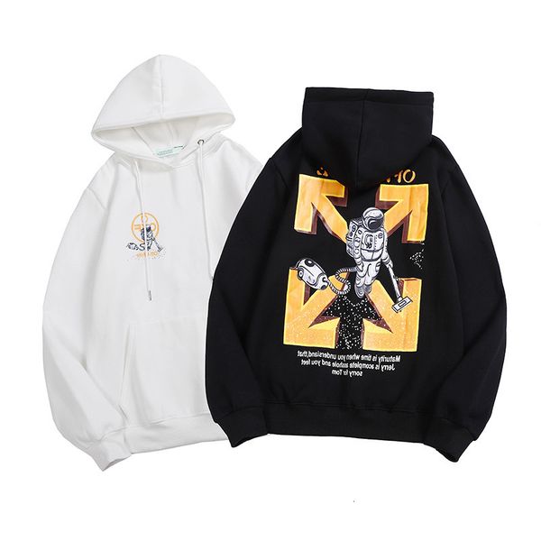 new 2021 autumn winter off astronaut arrstyle print casual hooded plush sweater for men and women, Black
new 2021 autumn winter off astronaut arrstyle print casual hooded plush sweater for men and women, Black