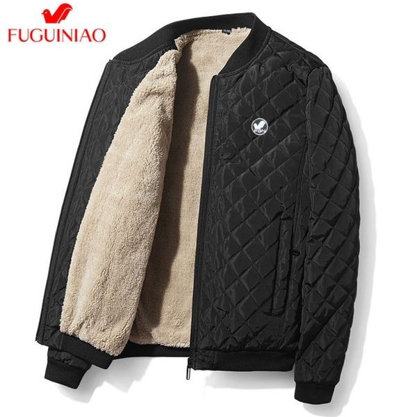 men parka cotton winter plus velvet thick jacket mens warm coat male baseball collar zipper casual coats down parkas 4xl 210818, Black
men parka cotton winter plus velvet thick jacket mens warm coat male baseball collar zipper casual coats down parkas 4xl 210818, Black