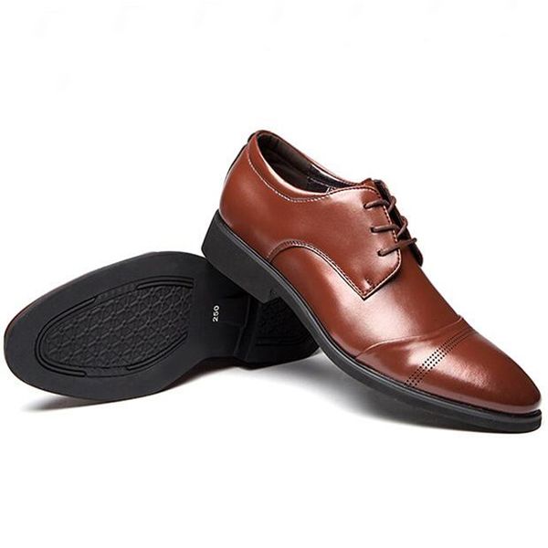 47 shoe leather-clad plus size 45 pointed toe business to fancy men's wear big shoes viwm, Black
47 shoe leather-clad plus size 45 pointed toe business to fancy men's wear big shoes viwm, Black