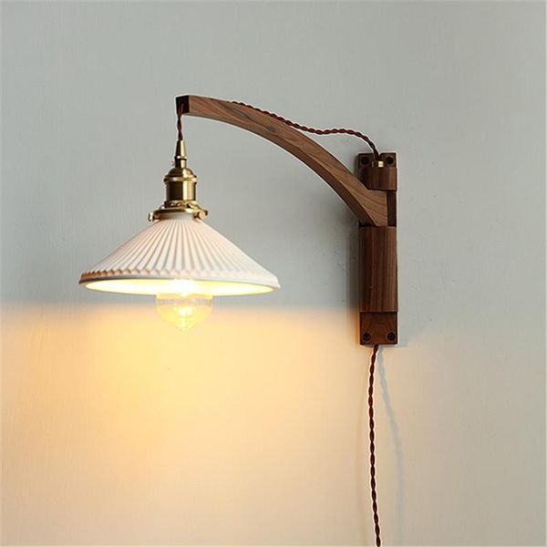 wall lamp retro retractable folding bedside black walnut rotating wall-mounted living room bathroom mirror front
wall lamp retro retractable folding bedside black walnut rotating wall-mounted living room bathroom mirror front