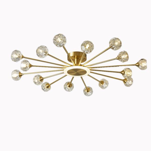 ceiling lights led crystal lamp luxury golden copper lustre chandelier decoration for living room bedroom indoor lighting fixtures
ceiling lights led crystal lamp luxury golden copper lustre chandelier decoration for living room bedroom indoor lighting fixtures