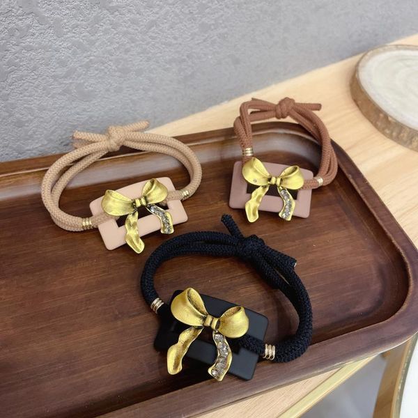 hair accessories golden bow ties rubber bands retro yellow bow-knot knotted elastic ring headband wholesale
hair accessories golden bow ties rubber bands retro yellow bow-knot knotted elastic ring headband wholesale