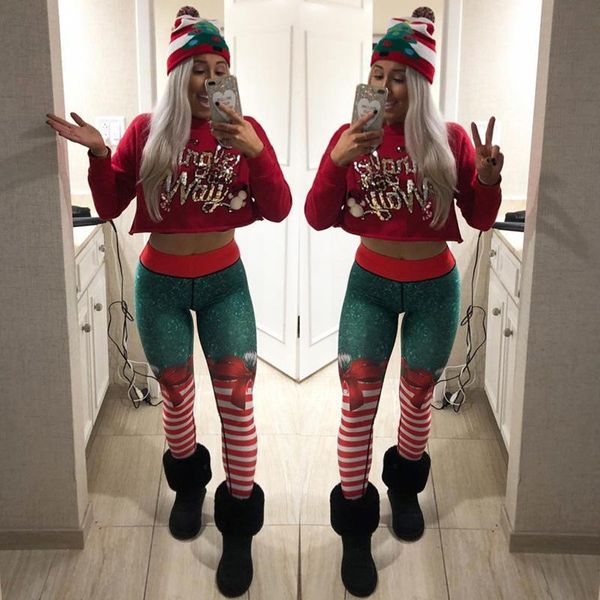 women's leggings christmas seamless women bodycon red pants xmas high waist slim fitness woman winter spring clothing trousers legg, Black
women's leggings christmas seamless women bodycon red pants xmas high waist slim fitness woman winter spring clothing trousers legg, Black