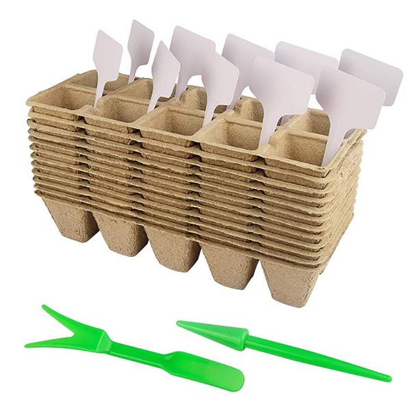 planters & pots 10pcs biodegradable seed starter peat growing tray nursery cup kit organic paper
planters & pots 10pcs biodegradable seed starter peat growing tray nursery cup kit organic paper