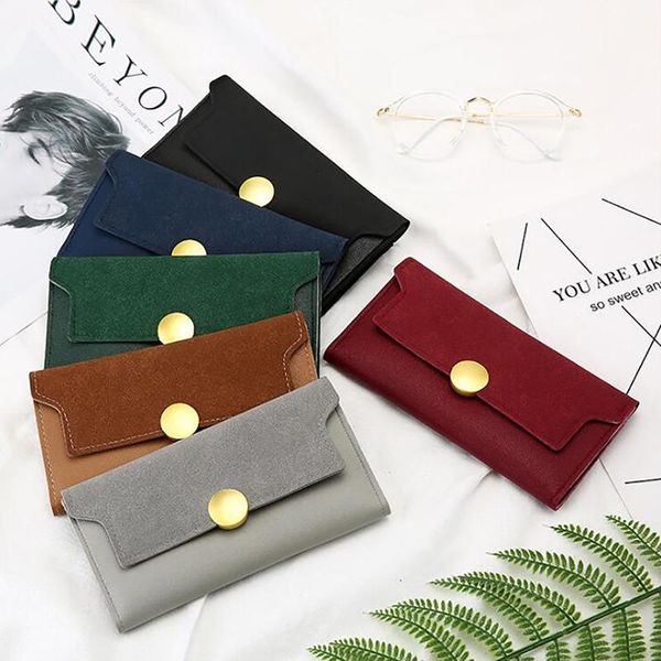 wallets fashion frosted design women vintage wallet lady money bags envelope cards id holder clutch purses, Red;black
wallets fashion frosted design women vintage wallet lady money bags envelope cards id holder clutch purses, Red;black