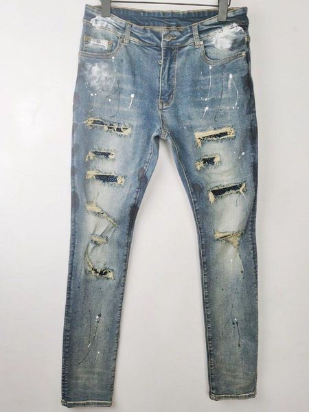 men's jeans jw5640 fashion 2021 runway luxury european design party style clothing, Blue
men's jeans jw5640 fashion 2021 runway luxury european design party style clothing, Blue