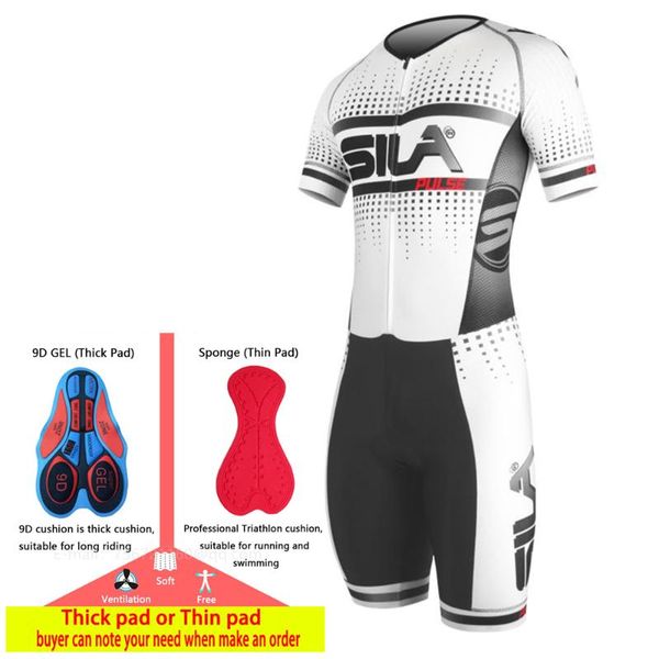 racing sets sila 2021 men cycling jersey triathlon clothing tri suit skinsuit kit swim run jumpsuit conjunto ropa ciclismo hombre bike sport, Black;blue 
racing sets sila 2021 men cycling jersey triathlon clothing tri suit skinsuit kit swim run jumpsuit conjunto ropa ciclismo hombre bike sport, Black;blue