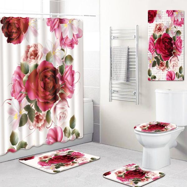 shower curtains 5 pcs 3d flower curtain/bath maoilet pad set character pattern anti-slip toilet carpet flannel bath mat
shower curtains 5 pcs 3d flower curtain/bath maoilet pad set character pattern anti-slip toilet carpet flannel bath mat