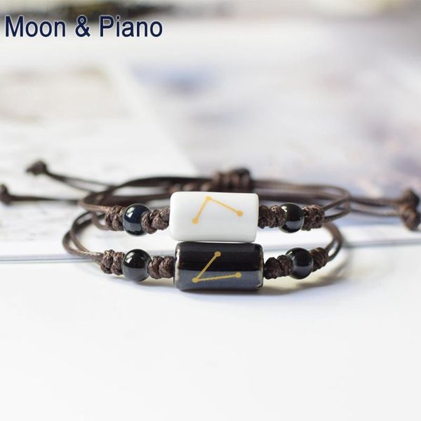charm bracelets 12 constellation couple lovers bracelet simplity sign horoscope astrology ceramics men boys women girl gift, Golden;silver
charm bracelets 12 constellation couple lovers bracelet simplity sign horoscope astrology ceramics men boys women girl gift, Golden;silver