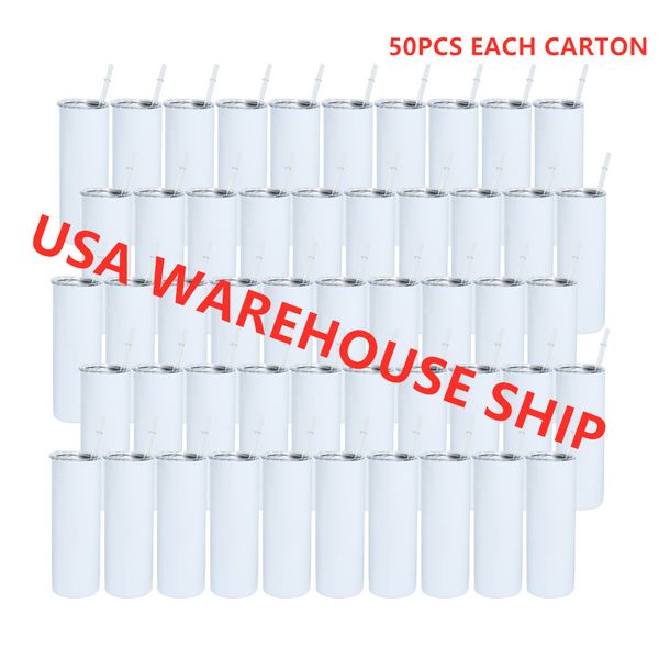 usa warehouse 20oz sublimation blank skinny tumbler sublimatable stainless steel slim tumblers with clear straw
usa warehouse 20oz sublimation blank skinny tumbler sublimatable stainless steel slim tumblers with clear straw