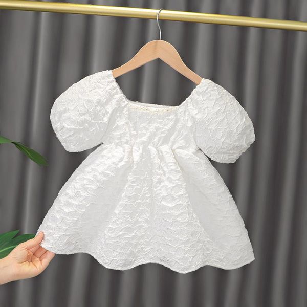 summer 2021 children's puff sleeve o neck solid princess birthday party baby girls tutu pleated dress vestidos girl's dresses, Red;yellow
summer 2021 children's puff sleeve o neck solid princess birthday party baby girls tutu pleated dress vestidos girl's dresses, Red;yellow