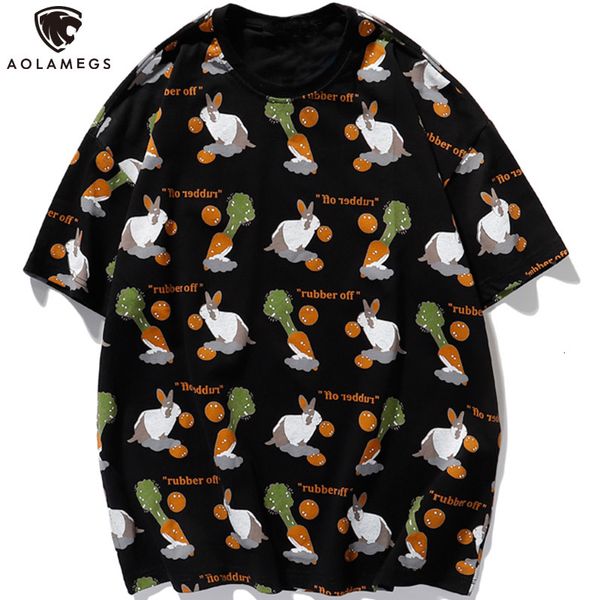 men's polos aolamegs hip hop men's shirt funny rabbit carrot card printed cotton casual t-shirt harajuku fashion streetwear, White;black
men's polos aolamegs hip hop men's shirt funny rabbit carrot card printed cotton casual t-shirt harajuku fashion streetwear, White;black