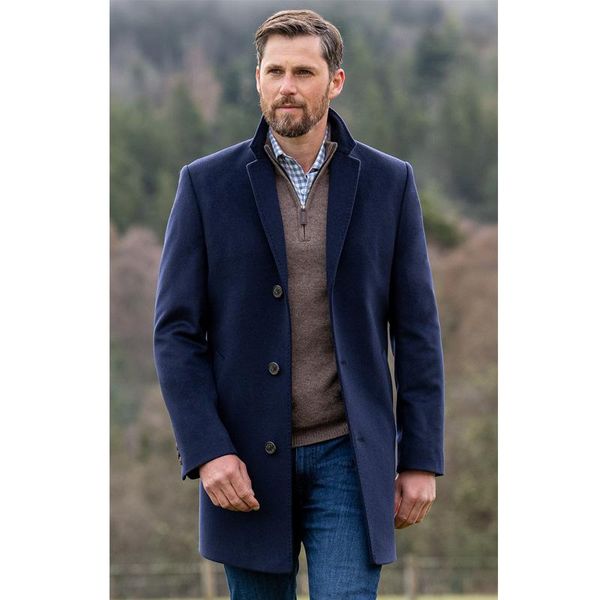 men's wool & blends long coat winter warm windbreaker woolen jacket male suit, Black
men's wool & blends long coat winter warm windbreaker woolen jacket male suit, Black