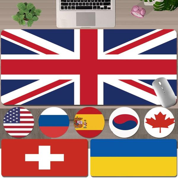 mouse pads & wrist rests gamer pad large desk mousepad pu leather countries flag pattern series anti-slip computer office accessories
mouse pads & wrist rests gamer pad large desk mousepad pu leather countries flag pattern series anti-slip computer office accessories