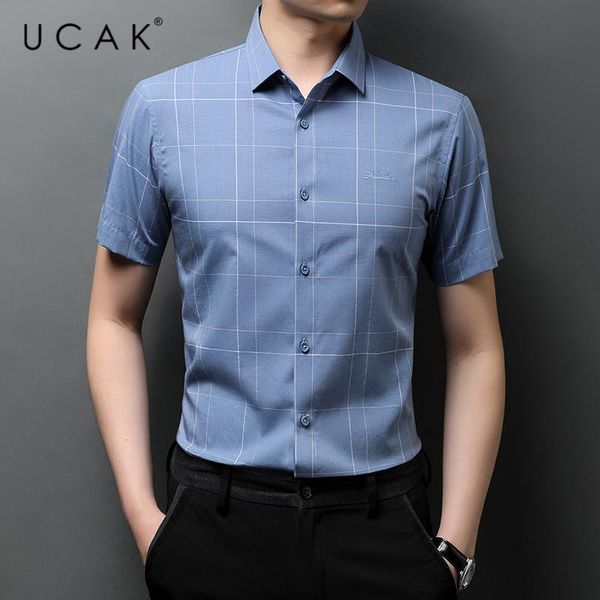 brand turn-dwon collar shirt clothing streetwear fashion summer arrival short sleeve plaid men clothes u6205 men's casual shirts, White;black
brand turn-dwon collar shirt clothing streetwear fashion summer arrival short sleeve plaid men clothes u6205 men's casual shirts, White;black