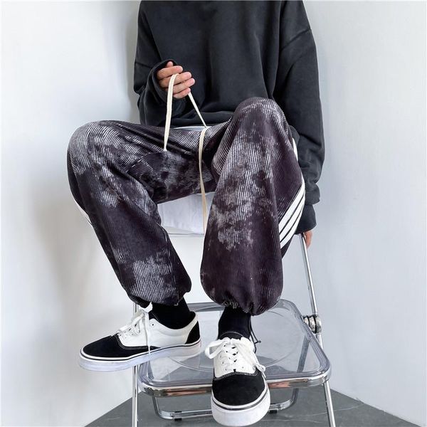 men's pants 2021 tie dye sweatpants men elastic high waist casual loose lady fashion trousers jogging, Black
men's pants 2021 tie dye sweatpants men elastic high waist casual loose lady fashion trousers jogging, Black