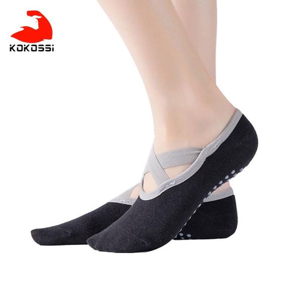 kokossi terry cross yoga socks comfortable anti-slip pvc quick dry soft breathable non-pilling harmless dance sports, Black
kokossi terry cross yoga socks comfortable anti-slip pvc quick dry soft breathable non-pilling harmless dance sports, Black
