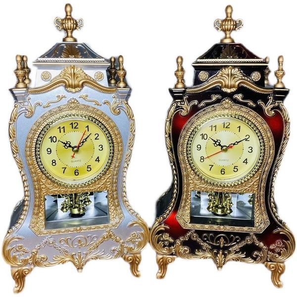 classic table clock retro ornaments tv wine cabinet sitting mute home decoration desk & clocks
classic table clock retro ornaments tv wine cabinet sitting mute home decoration desk & clocks