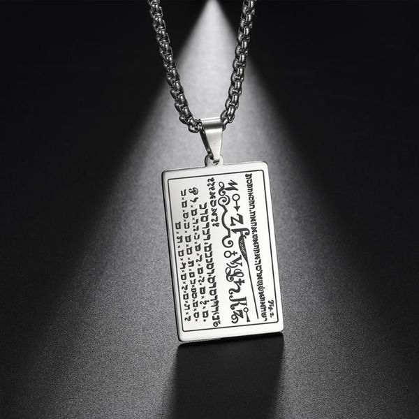 pendant necklaces stainless steel talisman of wealth attracting money year gift necklace the mystery first seal books moses, Silver
pendant necklaces stainless steel talisman of wealth attracting money year gift necklace the mystery first seal books moses, Silver