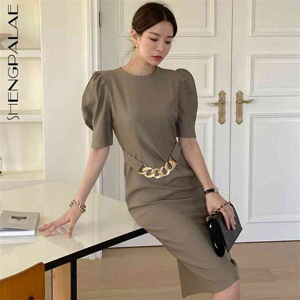 solid color chain waist dress women's summer round neck slim puff short sleeve mini dresses female tide 5e38 210427, Black;gray
solid color chain waist dress women's summer round neck slim puff short sleeve mini dresses female tide 5e38 210427, Black;gray