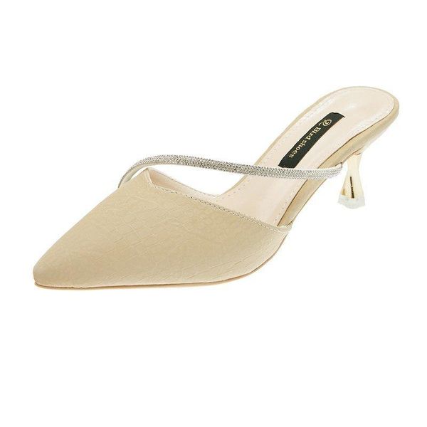 slippers summer slipper women shoes woman mules crystal bling outdoor slides fashion pointed cover toe high heels elegant, Black
slippers summer slipper women shoes woman mules crystal bling outdoor slides fashion pointed cover toe high heels elegant, Black