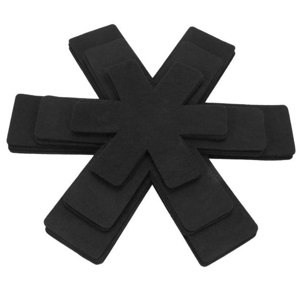mats & pads pot coasters, 15 pcs pan protector, dishwasher safe, heat resistance for pans, pots and bowls
mats & pads pot coasters, 15 pcs pan protector, dishwasher safe, heat resistance for pans, pots and bowls
