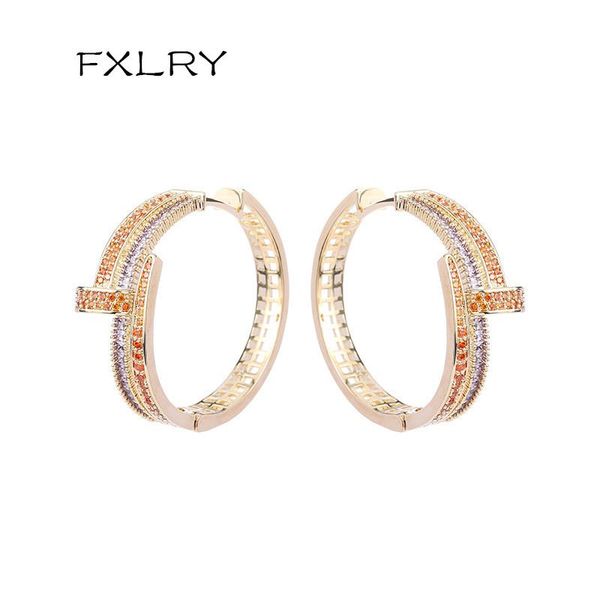 hoop & huggie fxlry exaggerated fashion cubic zirconia personality design earrings for women jewelry, Golden;silver
hoop & huggie fxlry exaggerated fashion cubic zirconia personality design earrings for women jewelry, Golden;silver