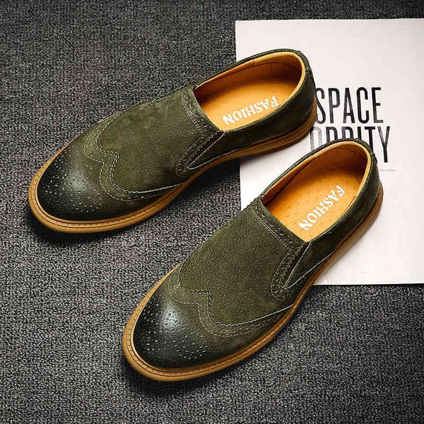 dress shoes new mens slip on male suede loafers brand casual retro antiskid boat business office brogue flats fashion moccasins 80, Black
dress shoes new mens slip on male suede loafers brand casual retro antiskid boat business office brogue flats fashion moccasins 80, Black