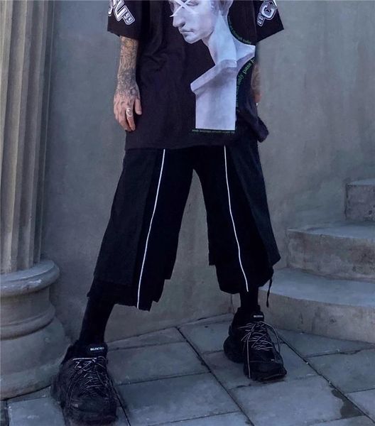 men's pants black wind wide leg dad japanese fashion trend loose eight point skirt straight drop casual
men's pants black wind wide leg dad japanese fashion trend loose eight point skirt straight drop casual