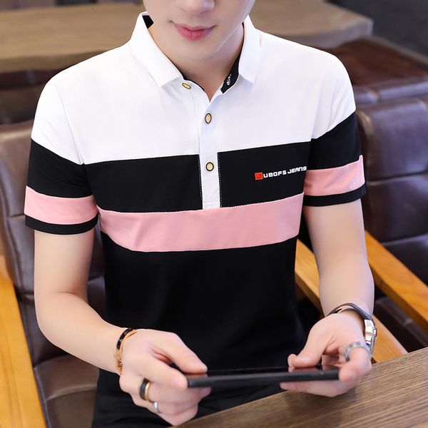 men's t shirts cotton t- short sleeve fashion korean summer polo casual lapel t-shirt, White;black
men's t shirts cotton t- short sleeve fashion korean summer polo casual lapel t-shirt, White;black