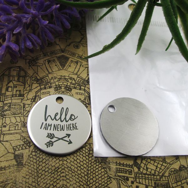 40pcs--stainless steel charms"hello i am new here" more style choosing diy pendants fo necklace, Bronze;silver
40pcs--stainless steel charms"hello i am new here" more style choosing diy pendants fo necklace, Bronze;silver