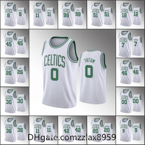 Men Kemba Walker Jayson\rBoston Tatum Jaylen Brown Grant Williams Association White\rCeltics Custom Jersey, 14
Men Kemba Walker Jayson\rBoston Tatum Jaylen Brown Grant Williams Association White\rCeltics Custom Jersey, 14