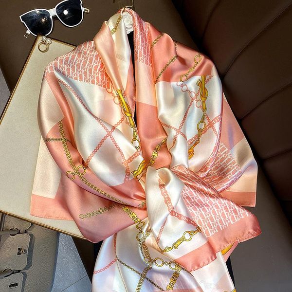 scarves 180x90cm silk scarf for women, bandana long, wrap shawl, hijab, silent, beach sarong, fas, Blue;gray
scarves 180x90cm silk scarf for women, bandana long, wrap shawl, hijab, silent, beach sarong, fas, Blue;gray