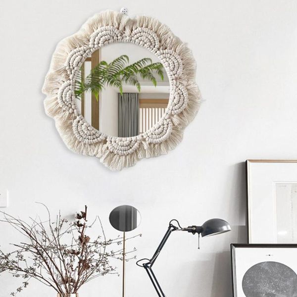 mirrors bohemian wall hanging mirror with fringe round art ornament for apartment living room bedroom dorm entryway
mirrors bohemian wall hanging mirror with fringe round art ornament for apartment living room bedroom dorm entryway