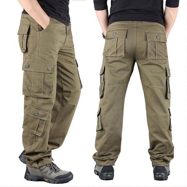 men's pants wholesale cargo 8 pockets casual trousers loose straight multi-pocket work wear-resistant, Black
men's pants wholesale cargo 8 pockets casual trousers loose straight multi-pocket work wear-resistant, Black