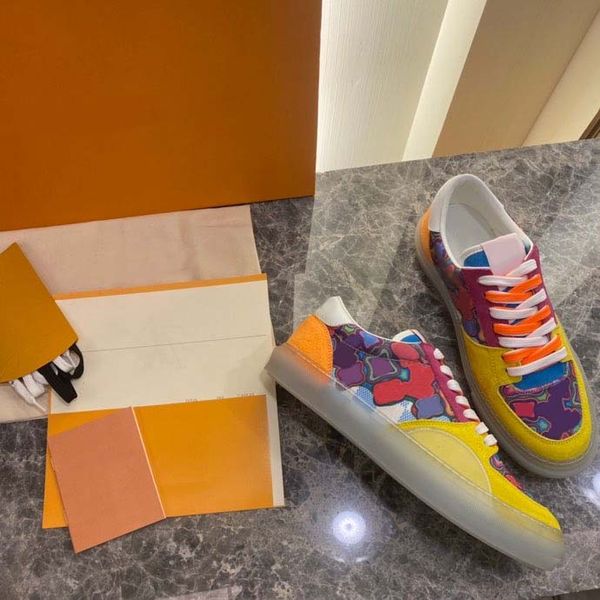 fashion leather man women shoe handmade multicolor gradient technical sneakers luxurys designers shoes trainers home011 045, Black
fashion leather man women shoe handmade multicolor gradient technical sneakers luxurys designers shoes trainers home011 045, Black