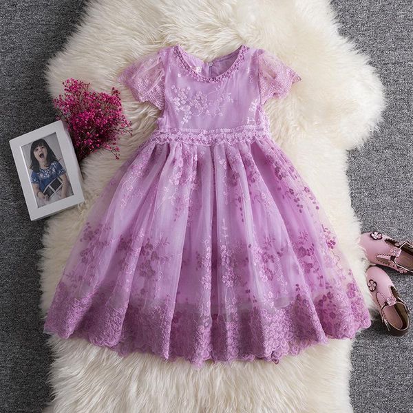 girl's dresses baby girl dress summer short-sleeved girls lace embroidered princess net yarn sweet birthday party, Red;yellow
girl's dresses baby girl dress summer short-sleeved girls lace embroidered princess net yarn sweet birthday party, Red;yellow