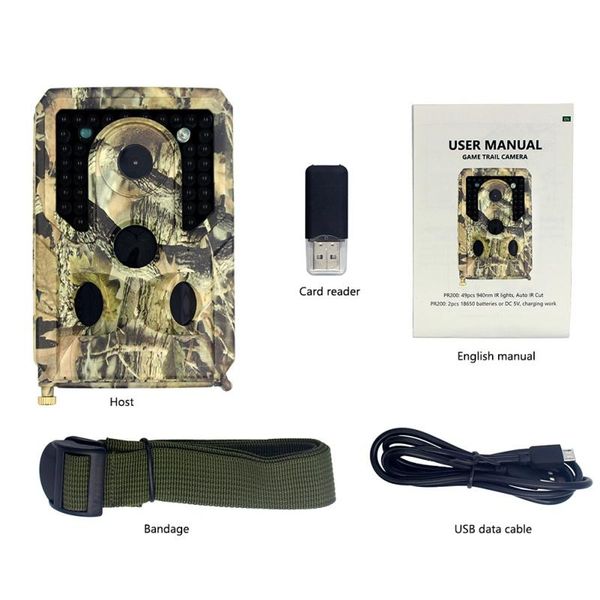 hunting pr400 trail camera 12mp 1080p 3 sensor heads 34 leds infrared night vision wildlife cameras
hunting pr400 trail camera 12mp 1080p 3 sensor heads 34 leds infrared night vision wildlife cameras
