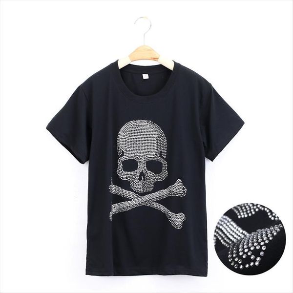 skull diamond shining print cotton womens t shirts casual funny girl tee hipster drop d 7, White
skull diamond shining print cotton womens t shirts casual funny girl tee hipster drop d 7, White