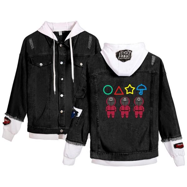 men's jackets hoodie couple jacket coat pattern korean drama digital printing short sleeve denim streetwear abrigo mujer clothing, Black;brown
men's jackets hoodie couple jacket coat pattern korean drama digital printing short sleeve denim streetwear abrigo mujer clothing, Black;brown