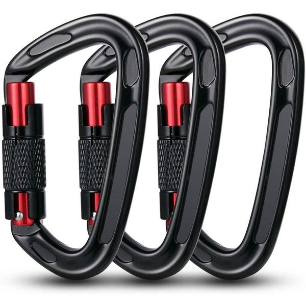 cords, slings and webbing 2pcs carabiner clip durable keychain carabeaner hooks bear the weight of 24kn
cords, slings and webbing 2pcs carabiner clip durable keychain carabeaner hooks bear the weight of 24kn