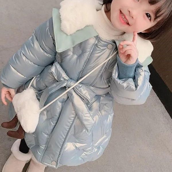 down coat winter jacket girls kids thickness cotton-padded children 2021wt035, Blue;gray
down coat winter jacket girls kids thickness cotton-padded children 2021wt035, Blue;gray